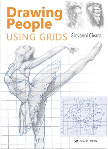 Паперова книга «Drawing People Using Grids», автор Джованні Чіварді - фото №1