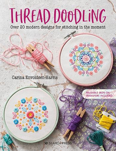 Бумажная книга «Thread Doodling: Over 20 Modern Designs for Stitching in the Moment», автор Карина Энвольдсен-Харрис - фото №1