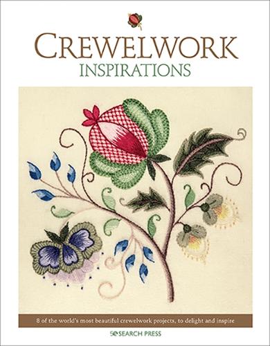 Паперова книга «Crewelwork Inspirations: 8 of the World’s Most Beautiful Crewelwork Projects, to Delight and Inspire», автор Inspirations Studios - фото №1