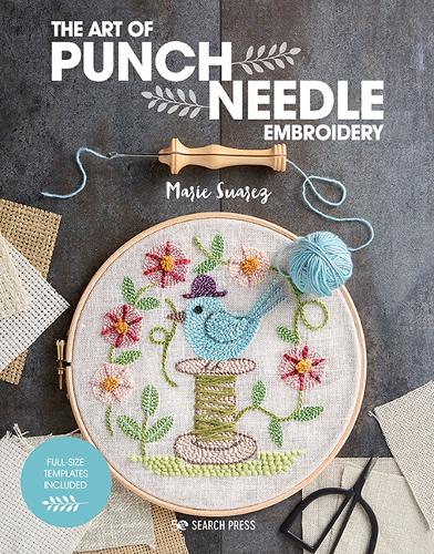 Бумажная книга «The Art of Punch Needle Embroidery», автор Мари Суарез - фото №1