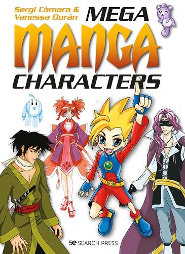 Бумажная книга «Mega Manga Characters», автор Серджи Камара - фото №1