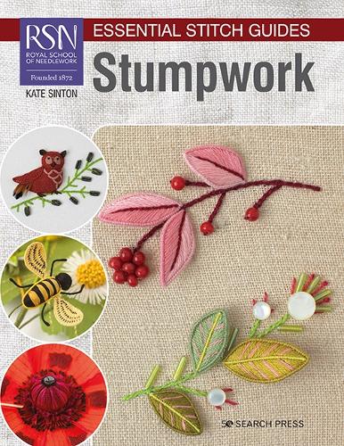 Паперова книга «RSN Essential Stitch Guides: Stumpwork: Large Format Edition», автор Кейт Сінтон - фото №1