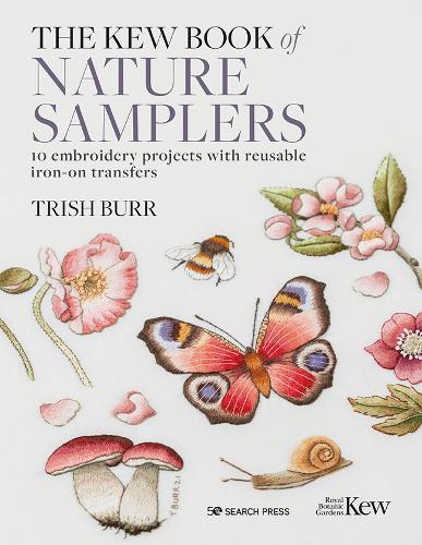 [object Object] «The Kew Book of Nature Samplers (Folder edition): 10 Embroidery Projects with Reusable Iron-on Transfers», автор Тріш Берр - фото №1