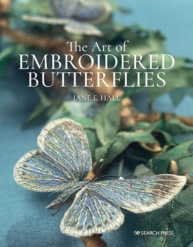 Бумажная книга «The Art of Embroidered Butterflies (paperback edition)», автор Джейн Э. Холл - фото №1