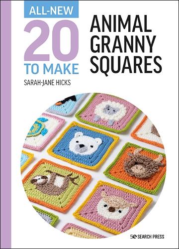 Бумажная книга «All-New Twenty to Make: Animal Granny Squares», автор Сара-Джейн Хикс - фото №1