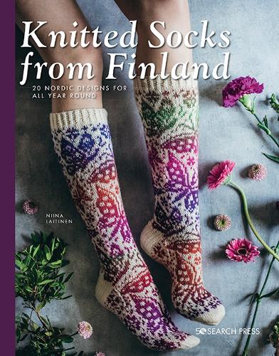 Бумажная книга «Knitted Socks from Finland: 20 Nordic Designs for All Year Round», автор Ниина Лайтинен - фото №1