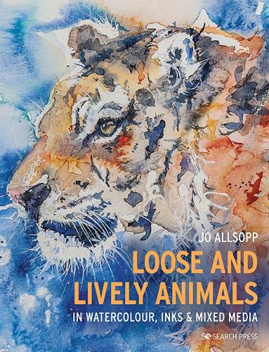 Паперова книга «Loose and Lively Animals in Watercolour, Inks & Mixed Media», автор Джо Оллсопп - фото №1