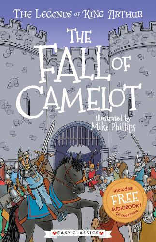 Бумажная книга «The Fall of Camelot (Easy Classics)», автор Трейси Мэйхью - фото №1