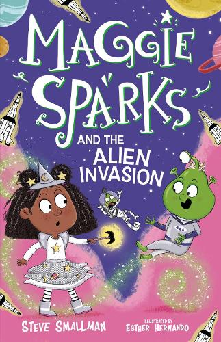 Паперова книга «Maggie Sparks and the Alien Invasion», автор Стів Смолмен - фото №1