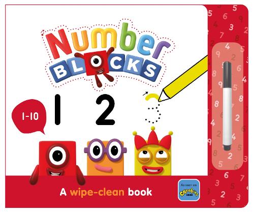 [object Object] «Numberblocks 1-10: A Wipe-Clean Book», автор Numberblocks - фото №1
