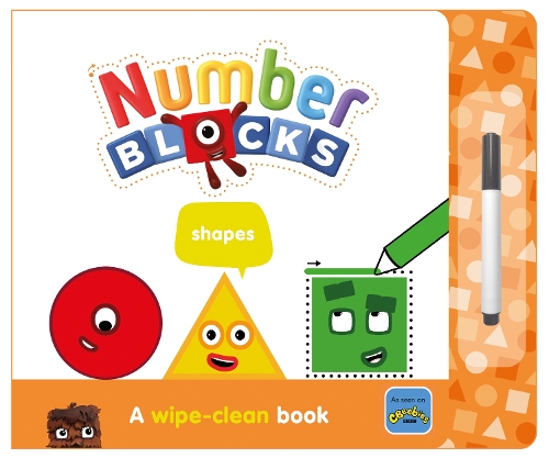 [object Object] «Numberblocks Shapes: A Wipe-Clean Book», автор Numberblocks - фото №1