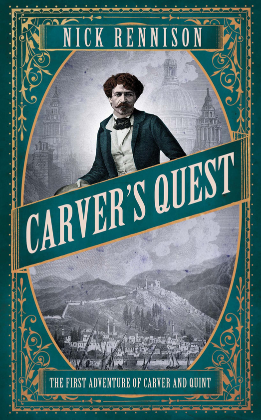 Паперова книга «Carver's Quest», автор Нік Реннісон - фото №1