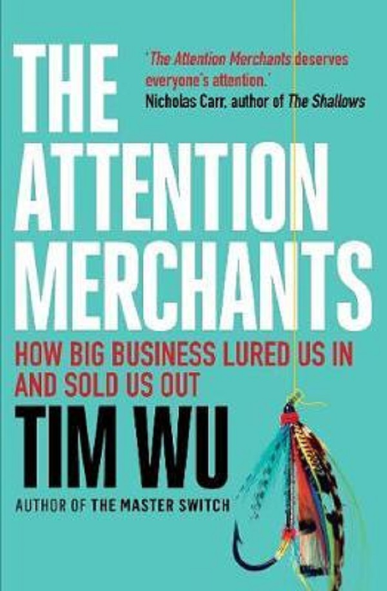 Бумажная книга «The Attention Merchants», автор Тим Ву - фото №1