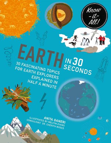 Бумажная книга «Earth in 30 Seconds: 30 fascinating topics for earth explorers explained in half a minute», автор Анита Ганери - фото №1