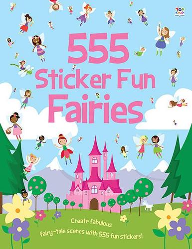 Бумажная книга «555 Sticker Fun - Fairies Activity Book», автор Сьюзен Майес - фото №1