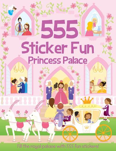 Паперова книга «555 Sticker Fun - Princess Palace Activity Book», автор Сьюзен Мейес - фото №1