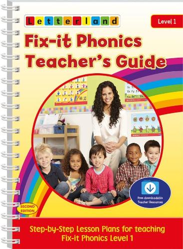 Бумажная книга «Fix-it Phonics - Level 1 - Teacher's Guide (2nd Edition)», автор Лиза Холт - фото №1