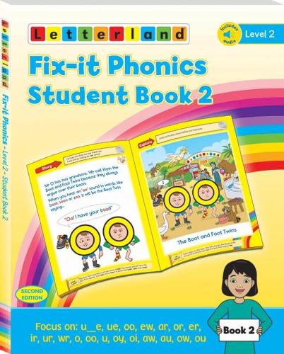 Паперова книга «Fix-it Phonics - Level 2 - Student Book 2 (2nd Edition)», автор Ліза Голт - фото №1