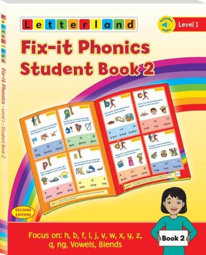 Бумажная книга «Fix-it Phonics - Level 1 - Student Book 2 (2nd Edition)», автор Лиза Холт - фото №1