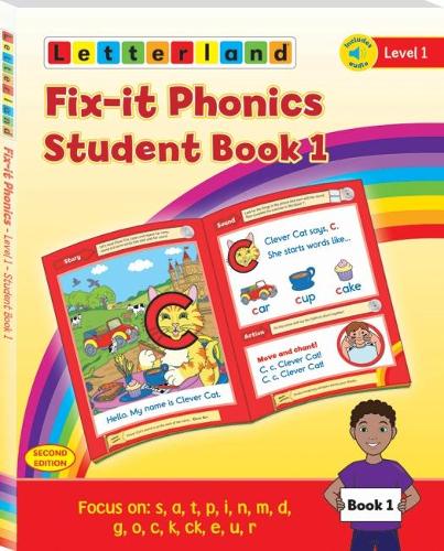 Паперова книга «Fix-it Phonics - Level 1 - Student Book 1 (2nd Edition)», автор Ліза Голт - фото №1