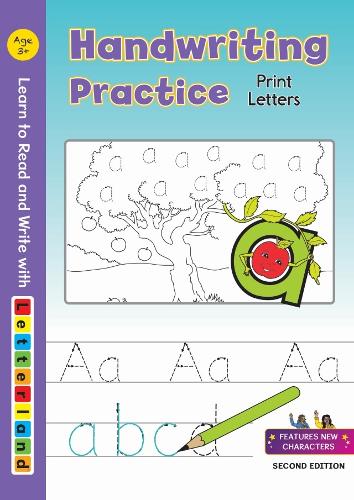 Бумажная книга «Handwriting Practice - Print Letters», автор Letterland - фото №1