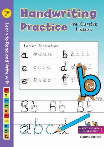 Паперова книга «Handwriting Practice - Pre-Cursive Letters», автор Letterland - фото №1