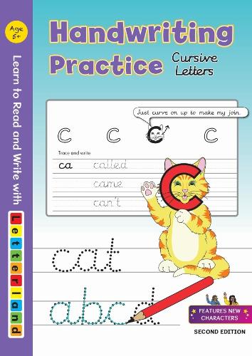 Бумажная книга «Handwriting Practice - Cursive Letters», автор Letterland - фото №1