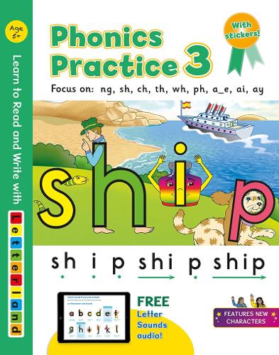 Бумажная книга «Phonics Practice 3», автор Лиза Холт - фото №1