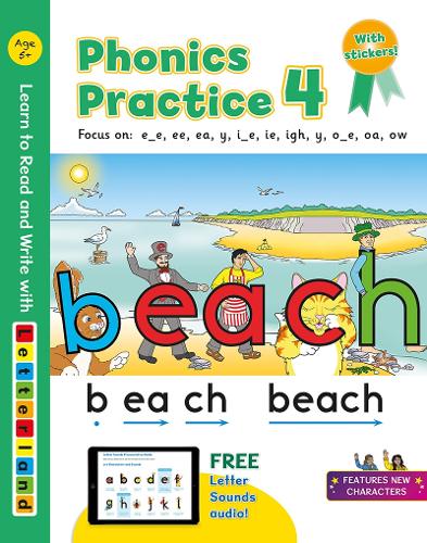 Бумажная книга «Phonics Practice 4», автор Лиза Холт - фото №1