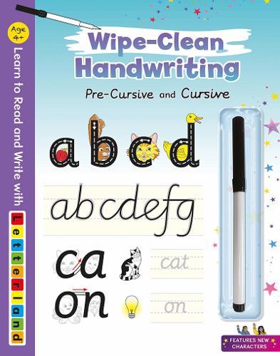 Бумажная книга «Wipe-Clean Handwriting: Pre-Cursive and Cursive», автор Лиза Холт - фото №1