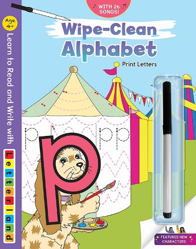 Бумажная книга «Wipe-Clean Alphabet: Print Letters», автор Лиза Холт - фото №1