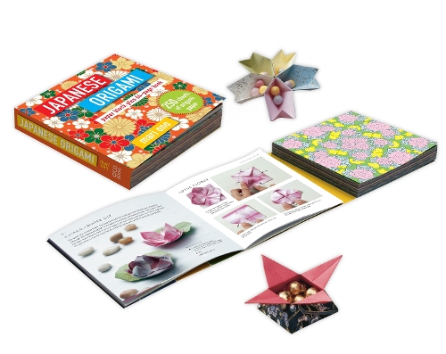 Паперова книга «Japanese Origami: Paper Block Plus 64-Page Book», автор Марі Оно - фото №1