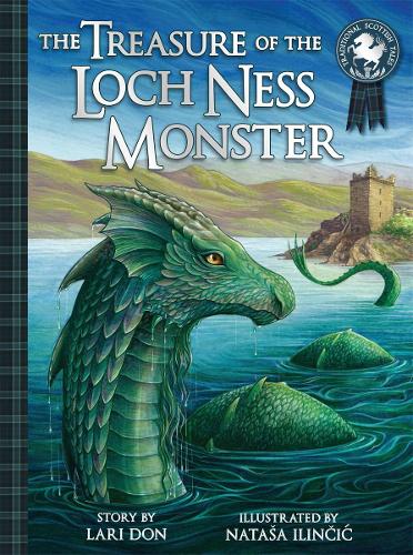 Паперова книга «The Treasure of the Loch Ness Monster», автор Ларі Дон - фото №1