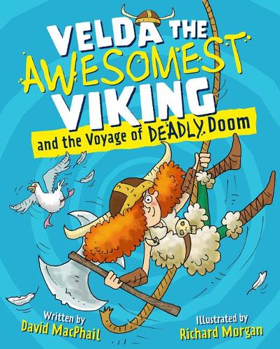 Бумажная книга «Velda the Awesomest Viking and the Voyage of Deadly Doom», автор Дэвид Макфейл - фото №1