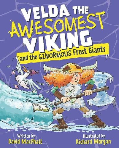Бумажная книга «Velda the Awesomest Viking and the Ginormous Frost Giants», автор Дэвид Макфейл - фото №1