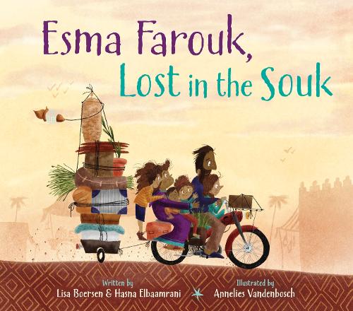 Паперова книга «Esma Farouk, Lost in the Souk», авторів Хасна Ельбаамрані, Ліза Бурсен - фото №1