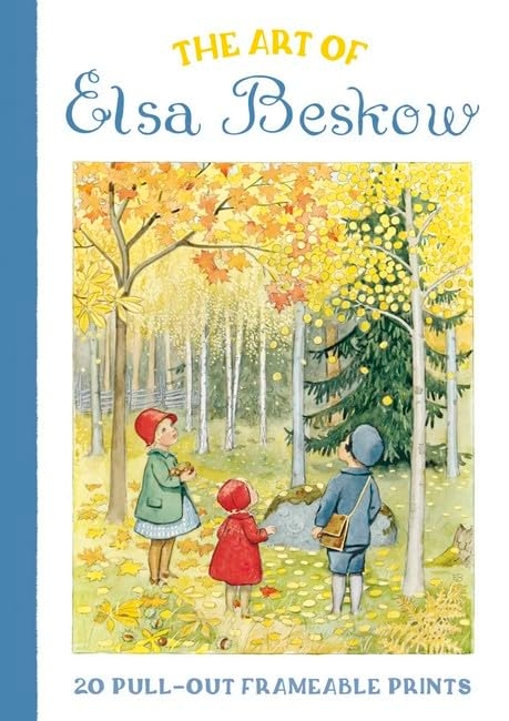 Бумажная книга «The Art of Elsa Beskow: 20 Pull-Out Frameable Prints», автор Эльза Бесков - фото №1