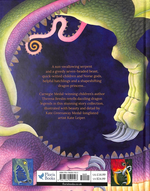 Бумажная книга «An Illustrated Treasury of Dragon Tales», автор Тереза Бреслин - фото №1