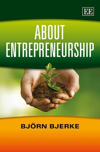 Бумажная книга «About Entrepreneurship», автор Бьорн Бьерке - фото №1