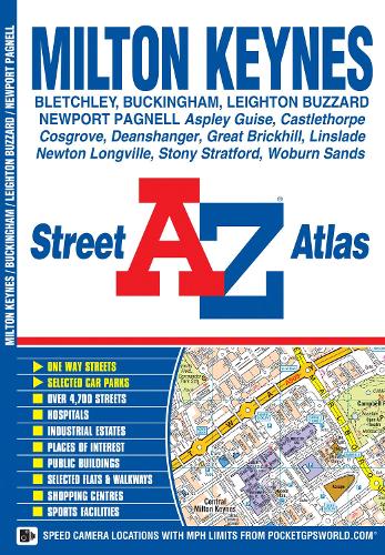 Бумажная книга «Milton Keynes A-Z Street Atlas», автор A-Z Maps - фото №1