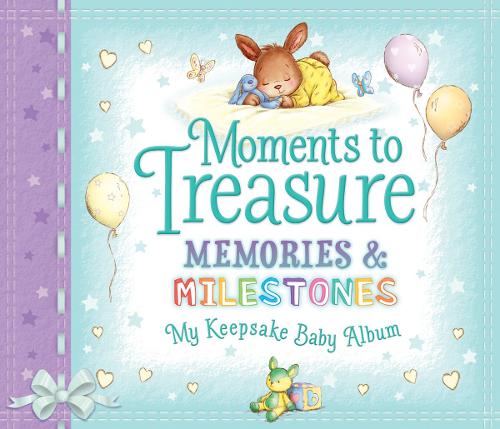 Бумажная книга «Moments to Treasure Keepsake Baby Album: Memories and Milestones», автор Софи Джайлс - фото №1