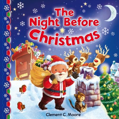 Бумажная книга «The Night Before Christmas», автор Клемент К. Мур - фото №1