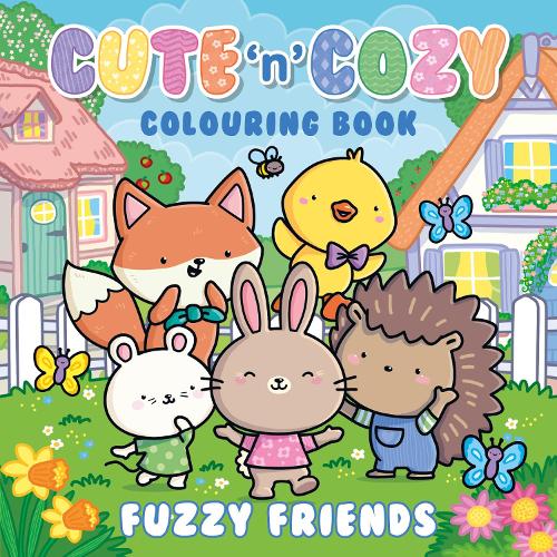 Бумажная книга «Fuzzy Friends» - фото №1