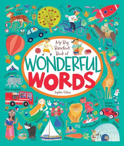 Бумажная книга «The Big Barefoot Book of Wonderful Words», автор Кейт Депалма - фото №1