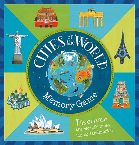 Бумажная книга «Cities of the World Memory Game», автор Barefoot Books - фото №1