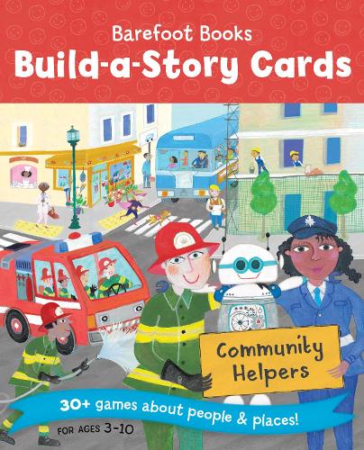 Бумажная книга «Build a Story Cards Community Helpers», автор Barefoot Books - фото №1