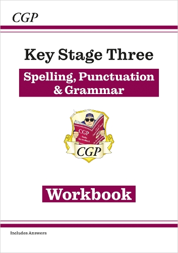Бумажная книга «New KS3 Spelling, Punctuation & Grammar Workbook (with answers)», автор CGP Books - фото №1