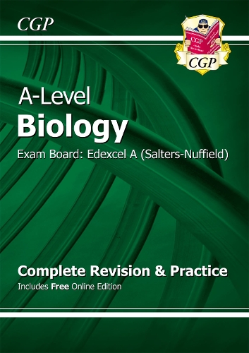 [object Object] «A-Level Biology: Edexcel A Year 1 & 2 Complete Revision & Practice with Online Edition: for the 2025 and 2026 exams», автор CGP Books - фото №1