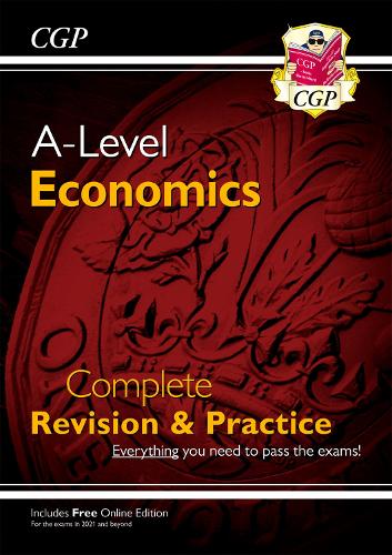 [object Object] «A-Level Economics: Year 1 & 2 Complete Revision & Practice (with Online Edition): for the 2025 and 2026 exams», автор CGP Books - фото №1