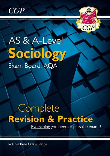 [object Object] «AS and A-Level Sociology: AQA Complete Revision & Practice (with Online Edition): for the 2025 and 2026 exams», автор CGP Books - фото №1